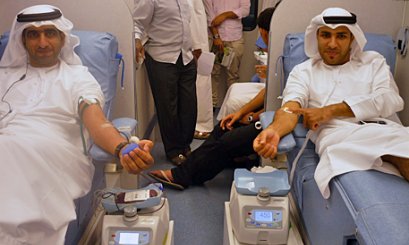 AAU, Abu Dhabi Campus, Organizes a Blood Donation Campaign
