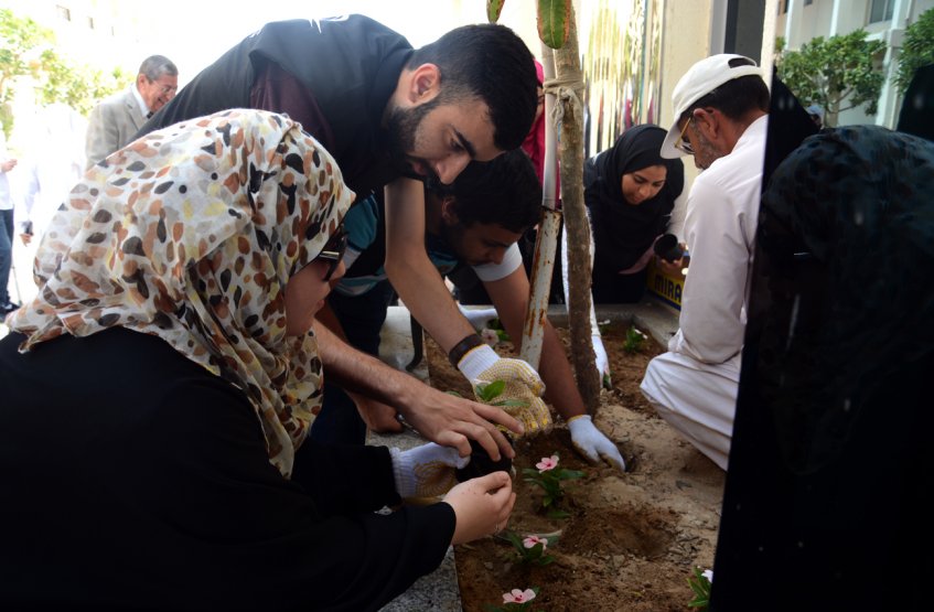 AAU raises a slogan “Plant a tree, Reap Fruit”