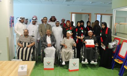 Al Ain University Students Provide Psychological Support for the Eldery and People with Disabilities
