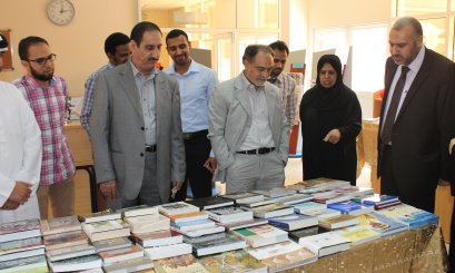 A third book fair in Al Ain University