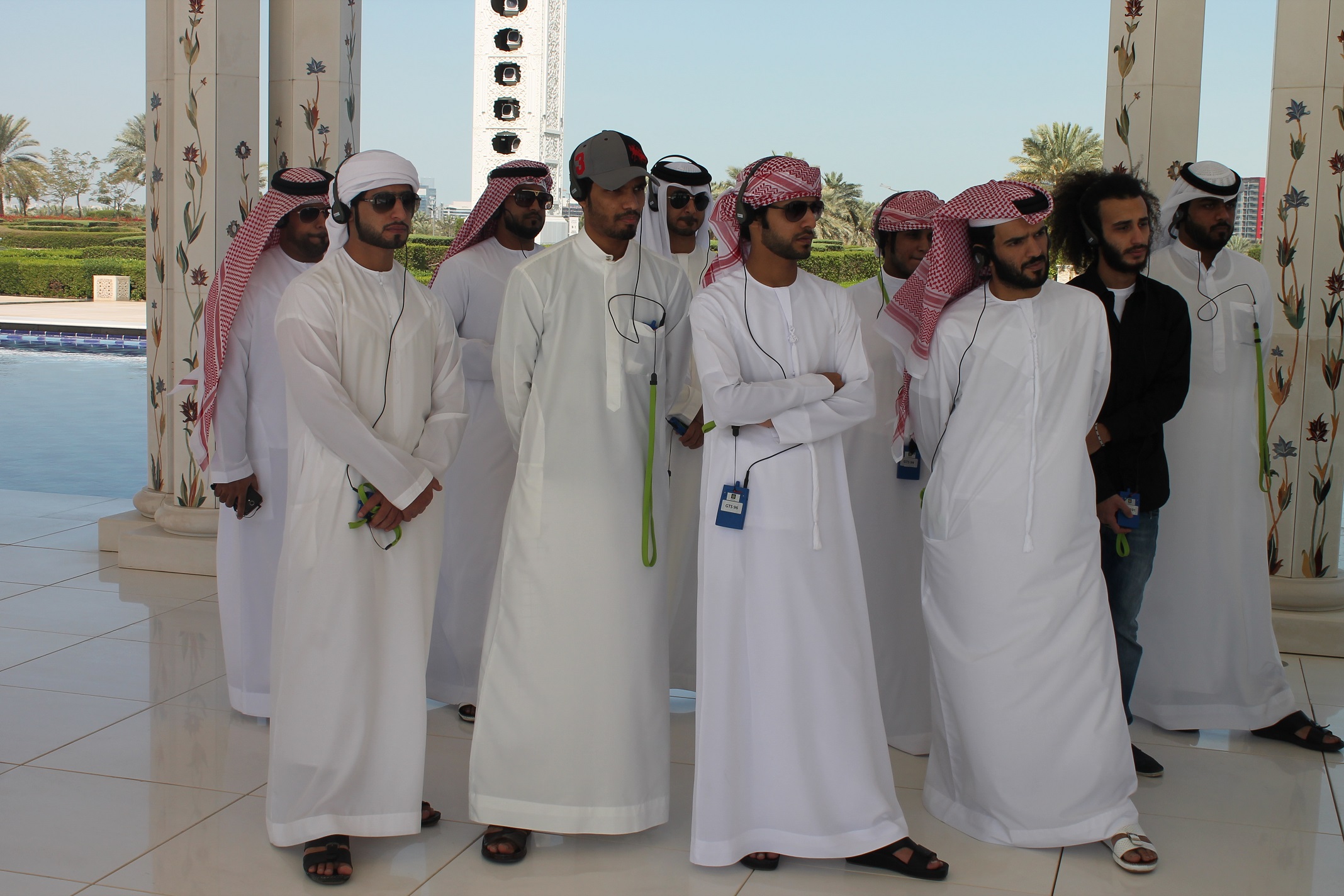 زيارة طلبة جامعة العين لمسجد الشيخ زايد الكبير(مقر أبوظبي) - جامعة العين