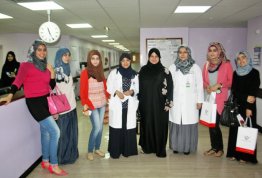 AAU Students Visit Tawam Hospital