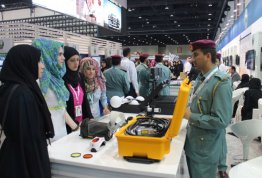 AAU Participates In The International Exhibition For Security And National Resilience 2014