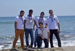 AAU Students Camping In Fujairah