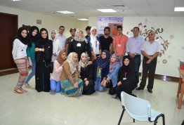 AAU Deanship of Student Affairs has visited Al Ain Center for Care and Rehabilitation 