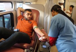 Blood Donation Campaign (AAU AD Branch)