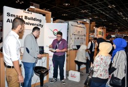 AAU undergraduate participated in GITEX 2014 and were nominated among the top 10 winners submitted for the exhibition from Asia, Africa and the Middle East