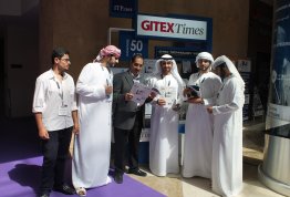 Visit to Gitex 2014 organized by Student Affairs (AD Campus)