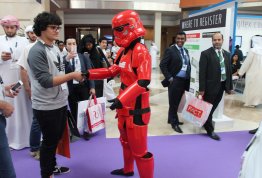 Visit to Gitex 2014 organized by Student Affairs (AD Campus)