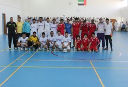 Starting the second football tournament for high school students in Al Ain University