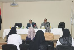 لقاء نائب رئيس الجامعة بأعضاء الهيئة التدريسية والإدارية في الجامعة (مقر أبوظبي)