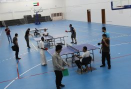  دوري الألعاب الرياضية للكليات (مقر العين) - مباراة تنس الطاولة