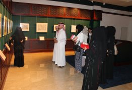 AAU Students visit Dr.Sultan AL-Qassimi Centre of Gulf Studies (AD Campus)