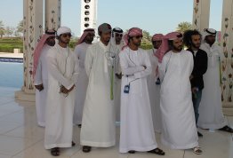 AAU students visit Sheikh Zayed Grand Mosque (AD Campus)