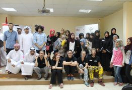 دورة تدريبية لمرشدي مهرجان أبوظبي للعلوم 2015 - مقر أبوظبي
