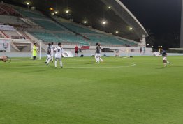 AAU Football Team Vs. Dubai Commercial Bank Team - 