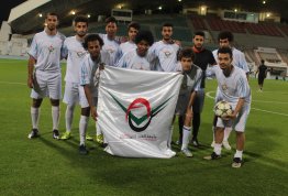 AAU Football Team Vs. Dubai Customs Team - 