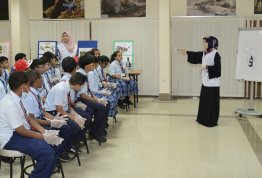 AAU students involvement in the activities of Abu Dhabi Science Festival 2015