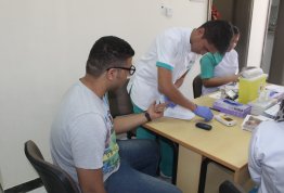 Medical Tests on the occasion of Diabetes World Day  - Al Ain Campus
