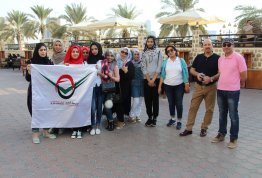 AAU Students - Al Ain Campus - Participation at the White stick Event at Sharjah