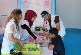 AAU Students Participation at AD Science Festival