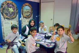 AAU Students Participation at AD Science Festival