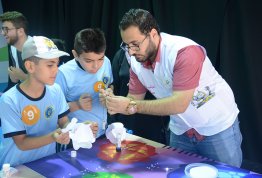 AAU Students Participation at AD Science Festival