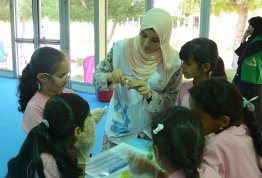 AAU Students Participation at AD Science Festival