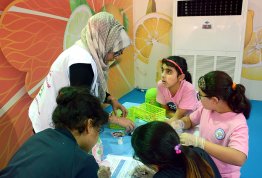 AAU Students Participation at AD Science Festival