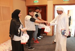 Excited Day for the Freshmen Students at AAU in Abu Dhabi Campus