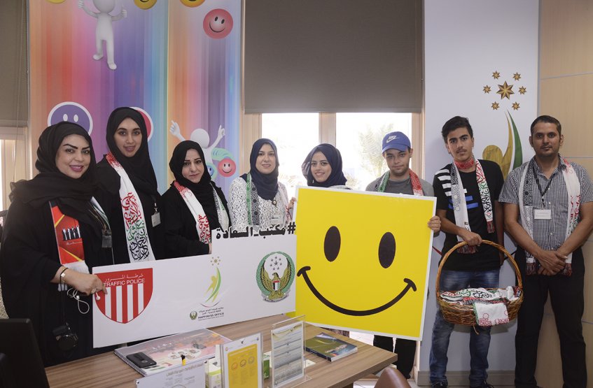 Visiting Governmental institutions in the UAE Flag Day