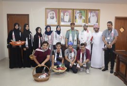 Visiting Governmental institutions in the UAE Flag Day