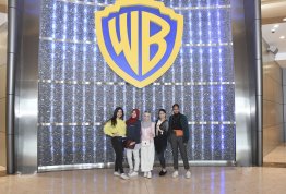 Trip to Warner brothers Abu Dhabi
