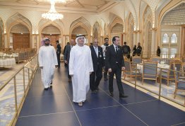 AAU Delegation visit Qasr Al watan