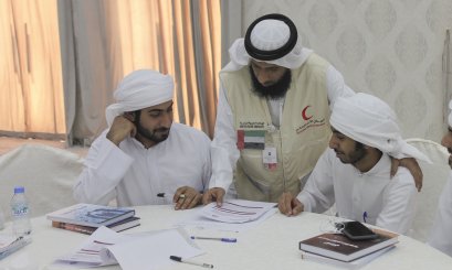 Awareness session on voluntary culture in cooperation with the Red Crescent