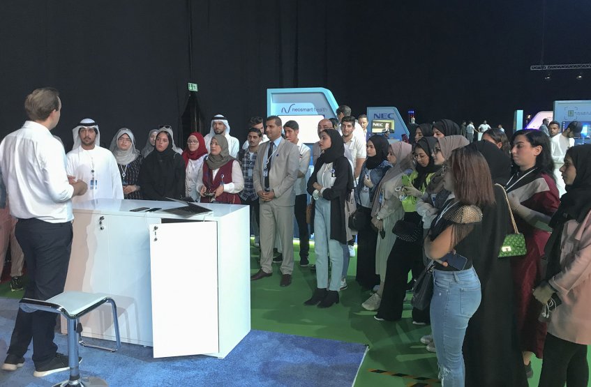 Fitness and Health Course Students visit Dubai Sports Conference and Exhibition