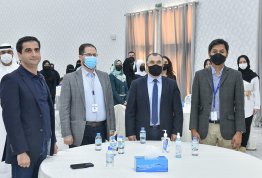 تكريم طلبة لائحة شرف الجامعة للفصل الأول 2021-2022 (مقر أبوظبي)
