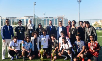 Media students crowned the championship in the Football League (AD Campus)
