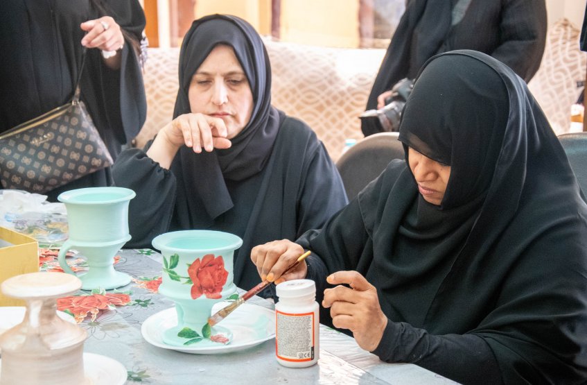 زيارة طلابية إلى الاتحاد النسائي العام