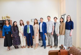 زيارة الوفد الروسي لجامعة العين 