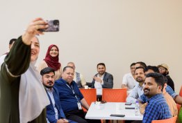 إفطار جماعي للموظفين 