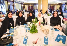 مشاركة جامعة العين في احتفالية يوم المرأة الإماراتية مع مستشفى برجيل 