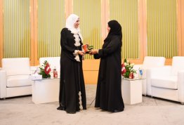 مشاركة جامعة العين في احتفالية يوم المرأة الإماراتية مع مستشفى برجيل 