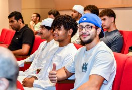 Meeting with new students for the First Semester 2024-2025