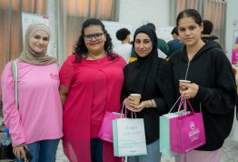 فعاليات التوعية بسرطان الثدي 
