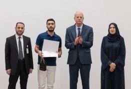 حفل تكريم لائحة شرف الجامعة 2024-2025 مقري العين وأبوظبي