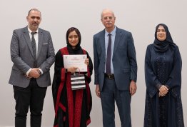 حفل تكريم لائحة شرف الجامعة 2024-2025 مقري العين وأبوظبي