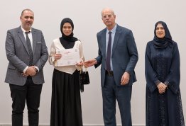 حفل تكريم لائحة شرف الجامعة 2024-2025 مقري العين وأبوظبي