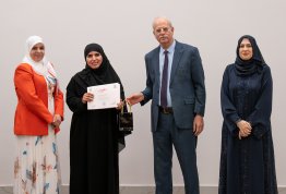 حفل تكريم لائحة شرف الجامعة 2024-2025 مقري العين وأبوظبي
