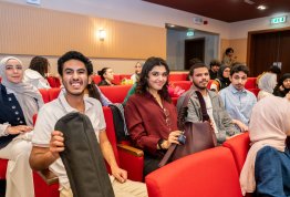 حفل تكريم لائحة شرف الجامعة 2024-2025 مقري العين وأبوظبي